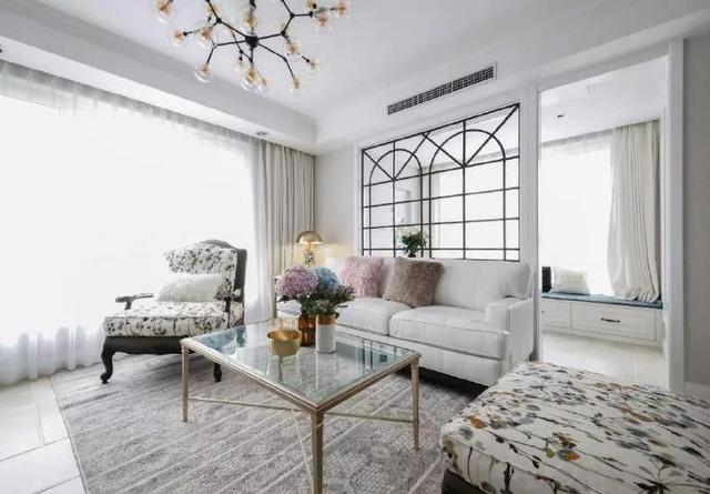 125㎡的四室一厅装修案例,纯白色极简家居