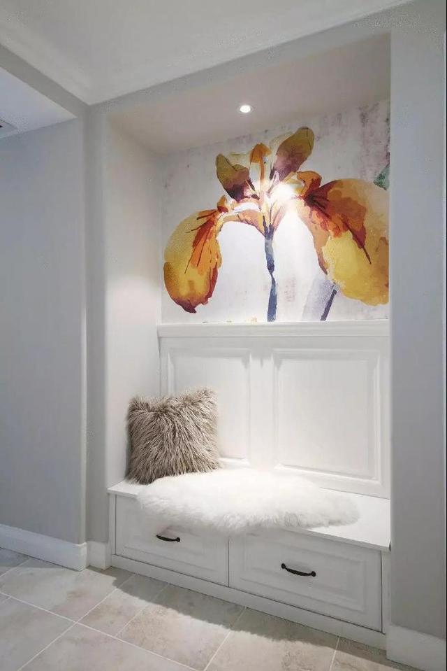 125㎡的四室一厅装修案例,纯白色极简家居