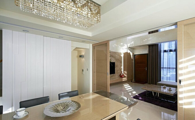 客厅隔断居然这么美