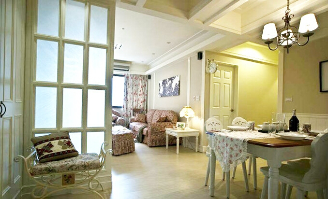 客厅隔断居然这么美