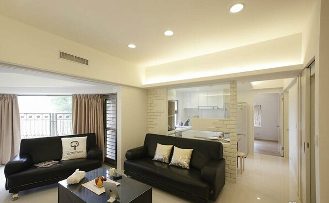 客厅隔断居然这么美