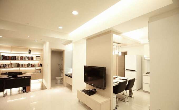 客厅隔断居然这么美