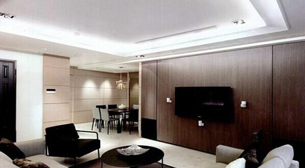7种现代简约风格客厅装修效果图