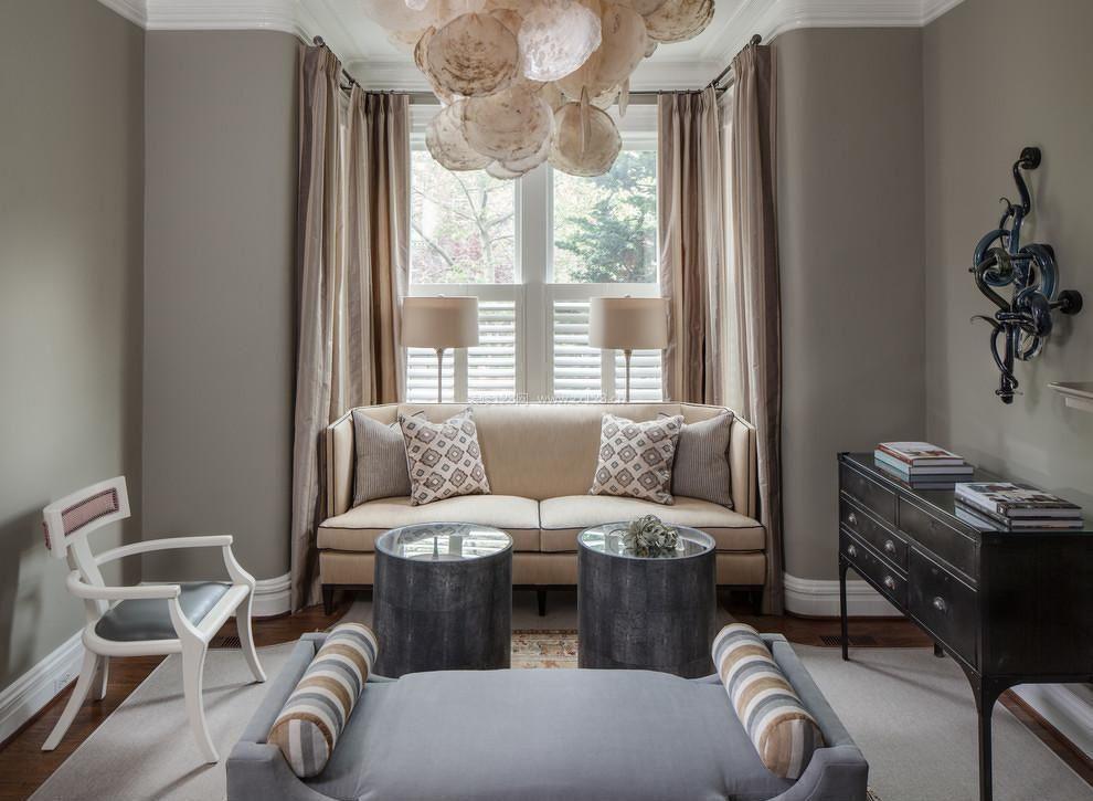  客厅沙发摆放效果图