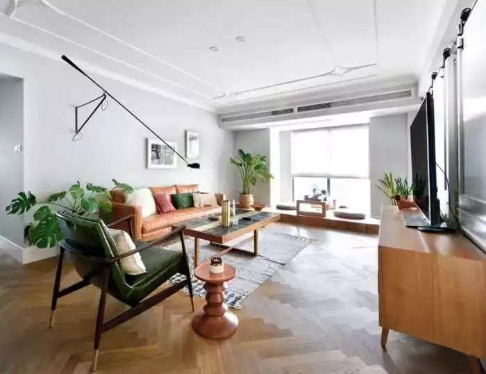 120㎡新房装修 卧室门对开、开放式和封闭式厨房让家居生活更自由!