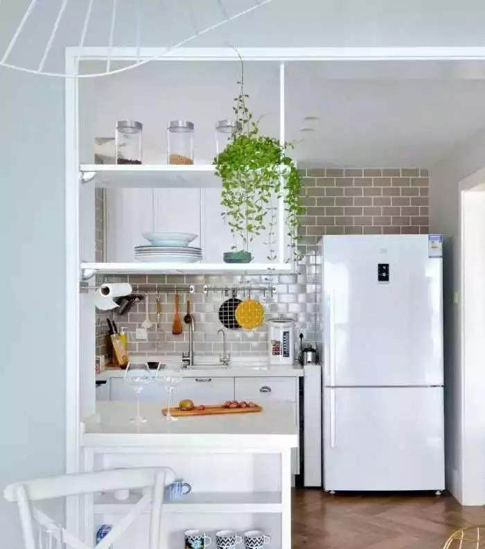 120㎡新房装修 卧室门对开、开放式和封闭式厨房让家居生活更自由!