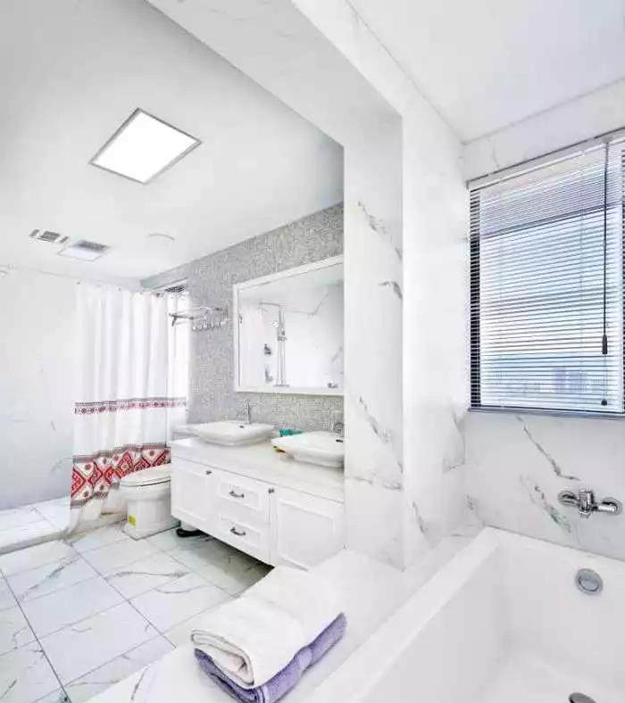 120㎡新房装修 卧室门对开、开放式和封闭式厨房让家居生活更自由!