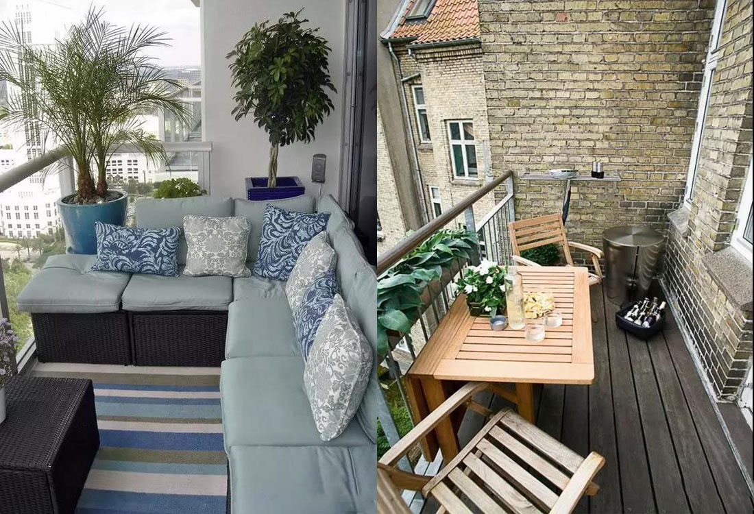 阳台空间虽小却有妙用 这样装修不仅好看还非常实用!