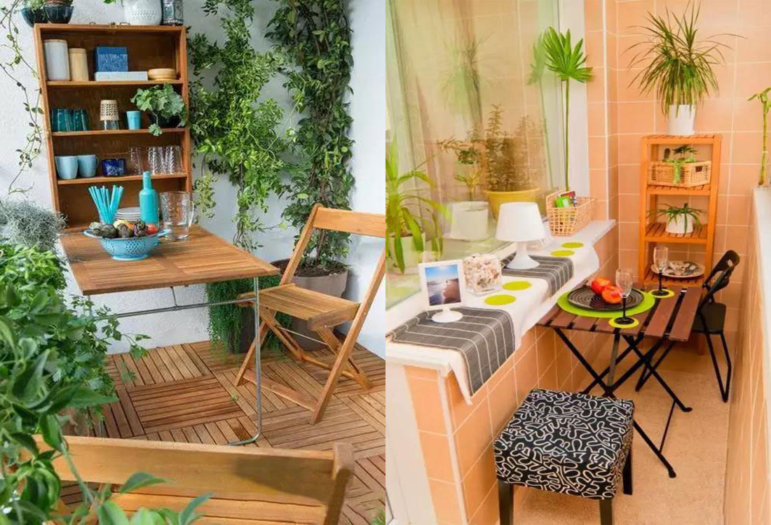 阳台空间虽小却有妙用 这样装修不仅好看还非常实用!