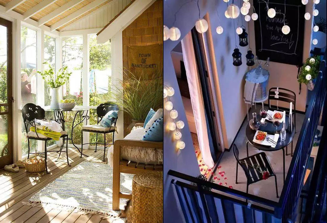 阳台空间虽小却有妙用 这样装修不仅好看还非常实用!