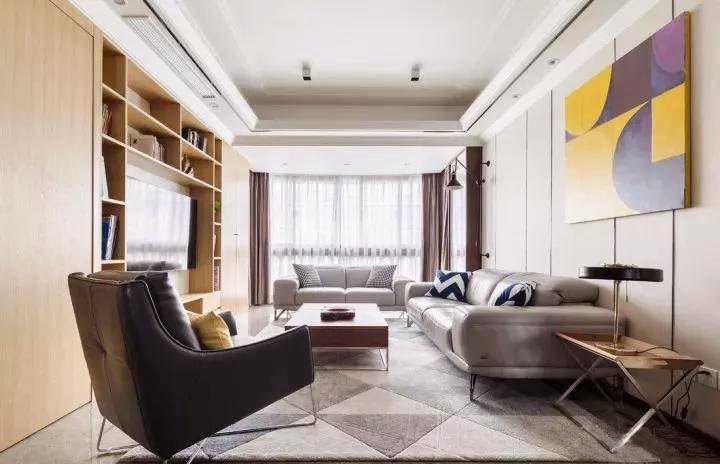 135㎡现代简约风格 全屋收纳设计 美观性与实用性并存！